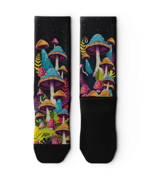 Shroomscape Crew Socks