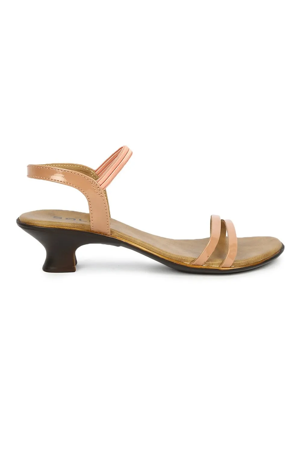 SOLES Chic Pink Heels Sandals - Vibrant Elegance for Any Occasion