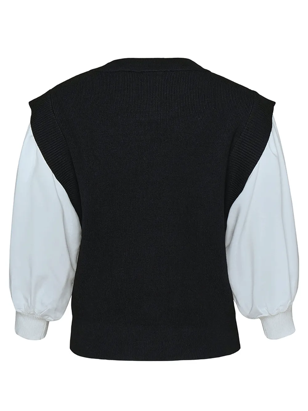 Spun Rayon Nylon Mix Media Sweater