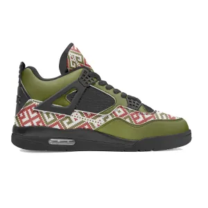 Squarz decoration Basketball Olive Sneaker