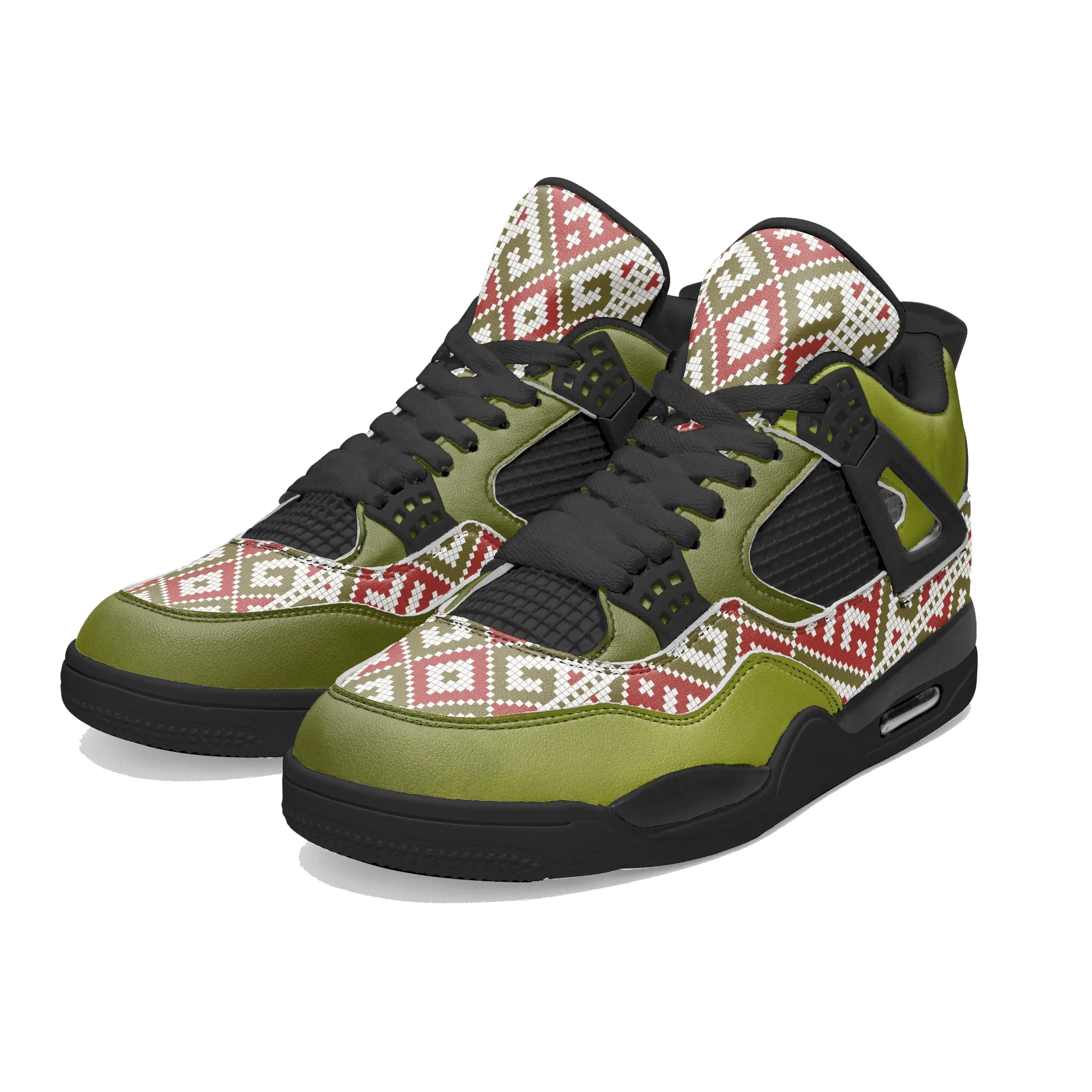 Squarz decoration Basketball Olive Sneaker