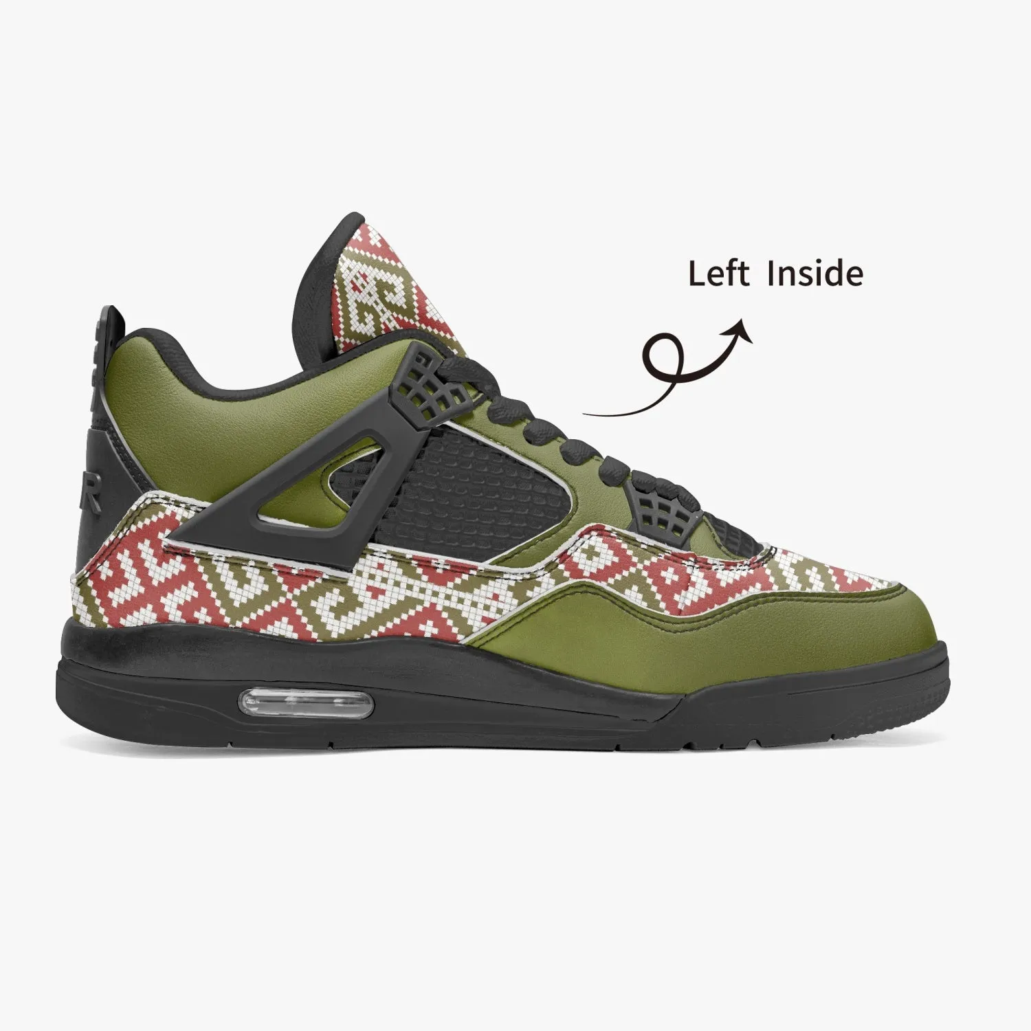 Squarz decoration Basketball Olive Sneaker