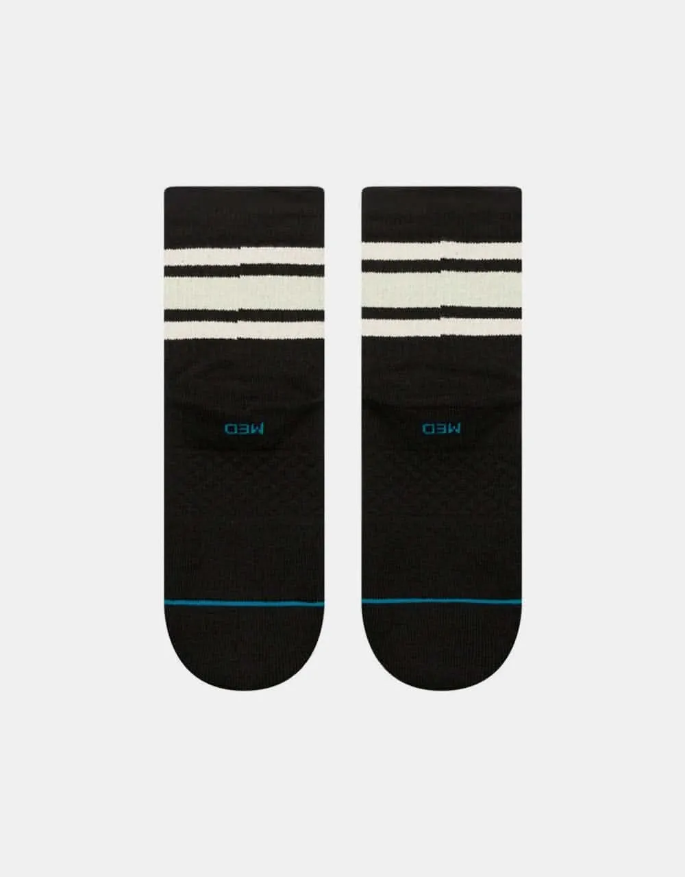 Stance Boyd Quarter Crew Socks - Black