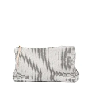 Studio Feder Pouch – Black Pin Stripe