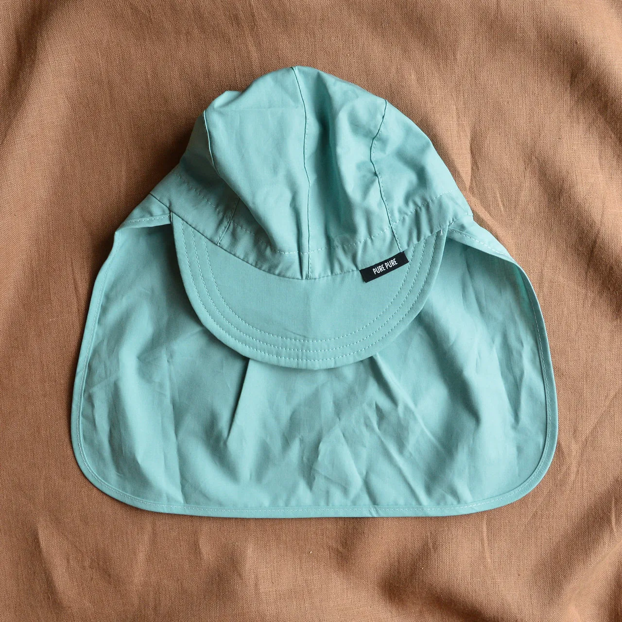 Sun Cap with Neck Protection in Organic Cotton (Child-Youth)