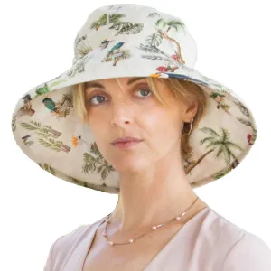 Sun Protection Classic Hat - Courtyard Garden