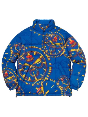 Supreme Watches Reversible Puffer Jacket Royal [FW20]