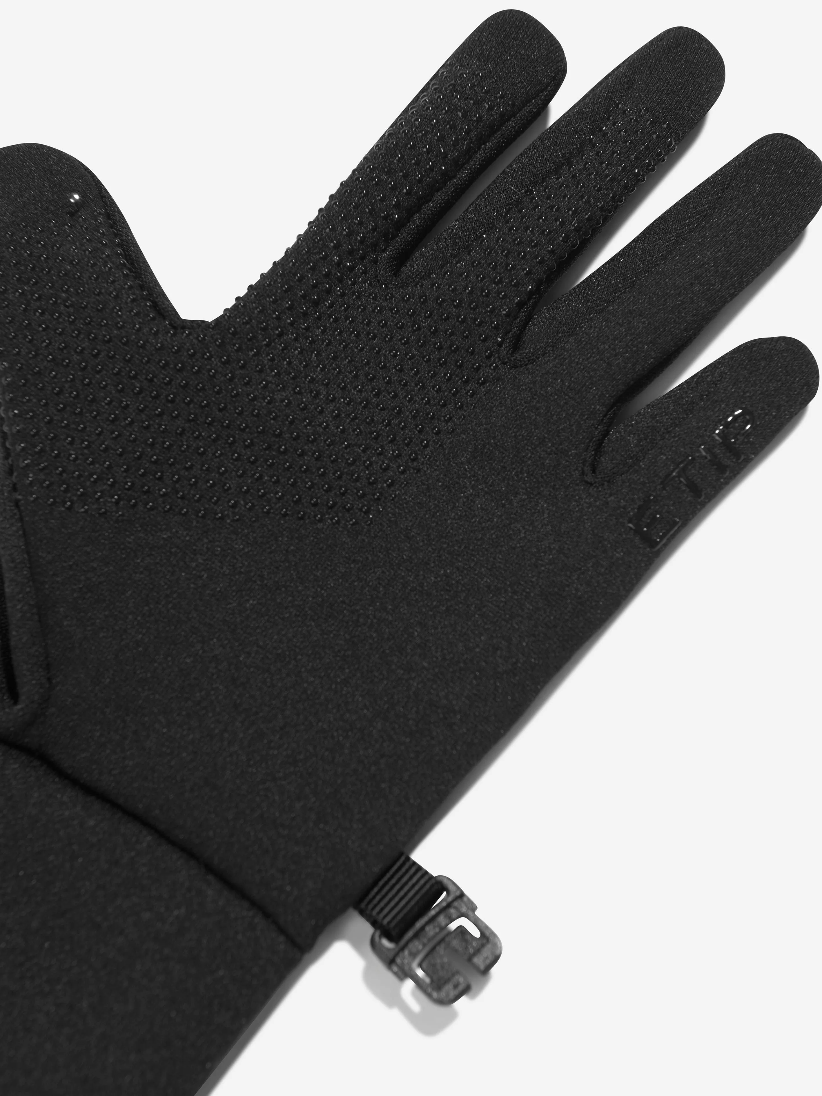 The North Face Kid Recycled Etip Gloves in Black