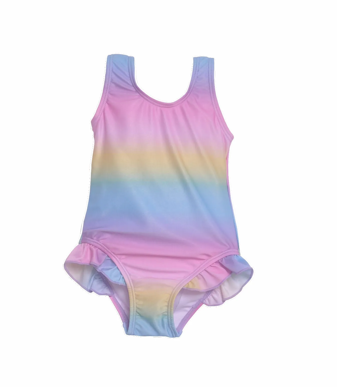 UPF 50  Delaney Hip Ruffle Swimsuit (Recycled)