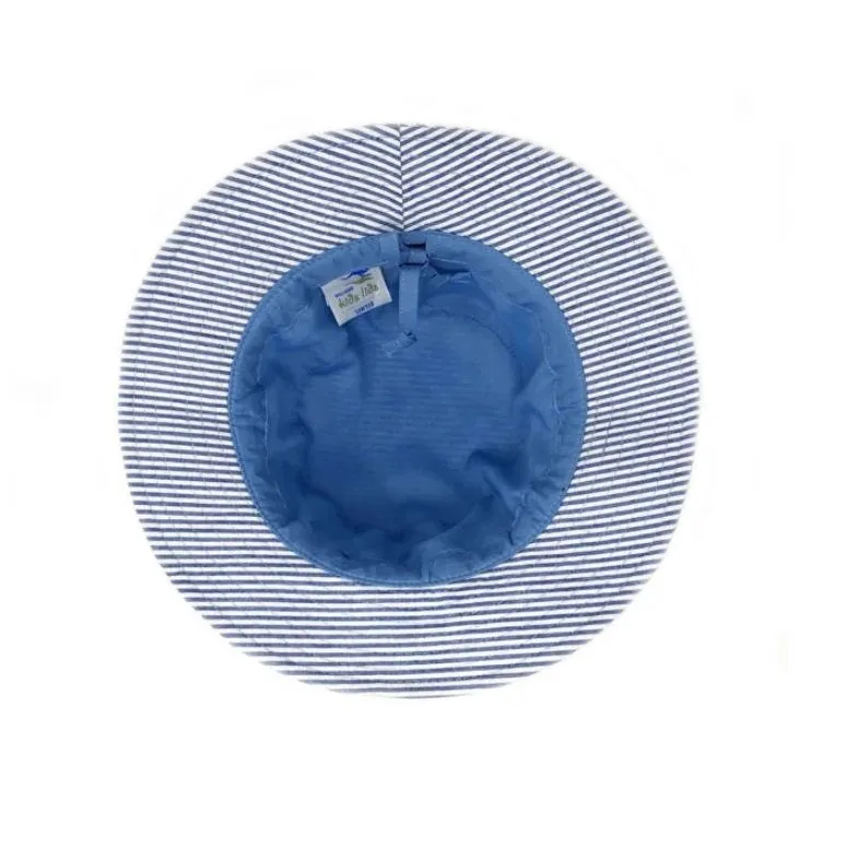 Wallaroo Hats Sawyer Boys Sun Protective Hat SAWY - Blue-Stripes