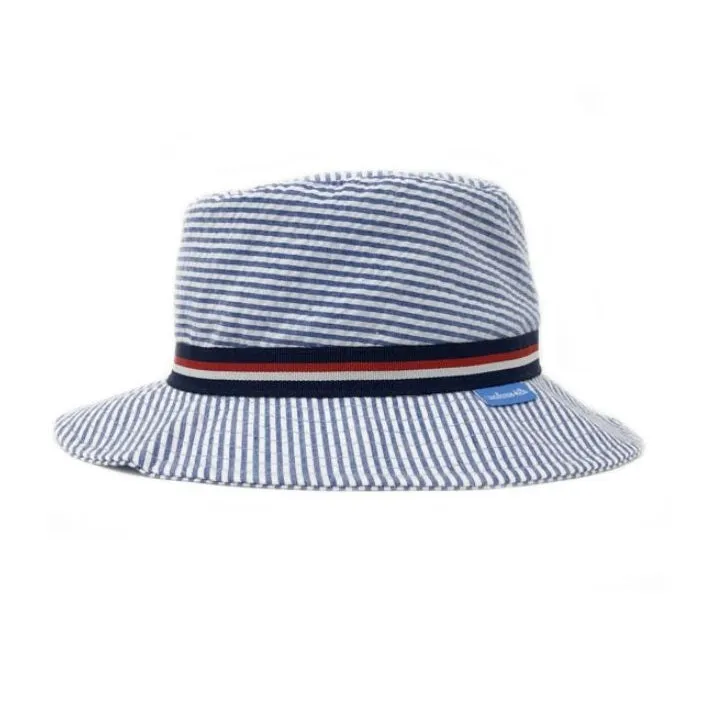 Wallaroo Hats Sawyer Boys Sun Protective Hat SAWY - Blue-Stripes