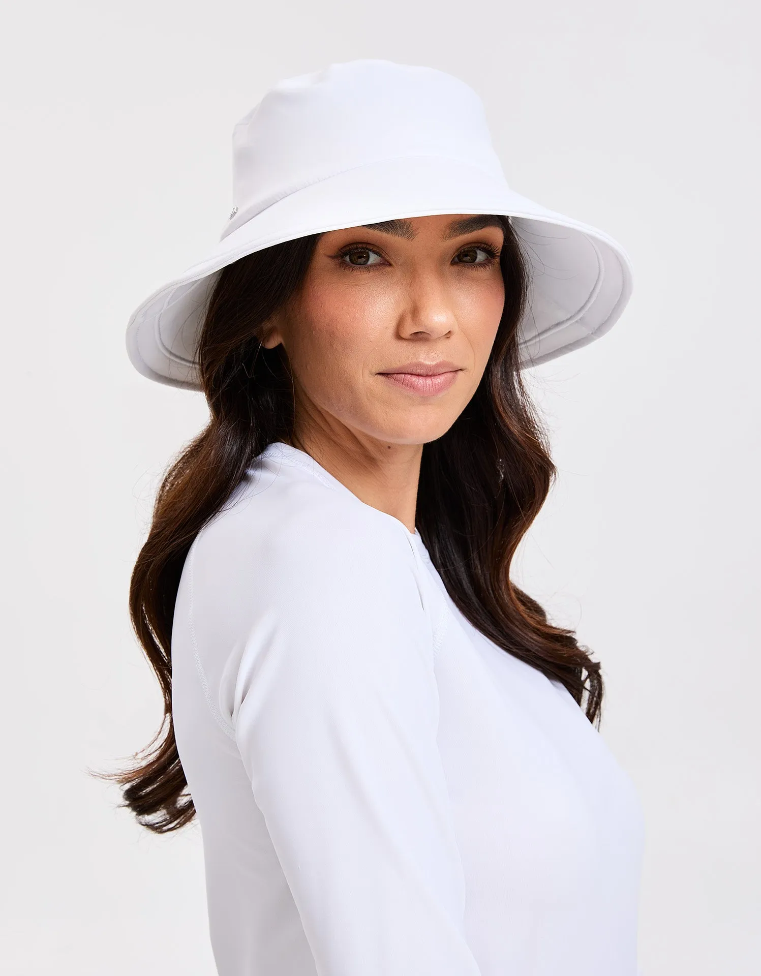 Wide Brim Swim Sun Hat UPF 50 