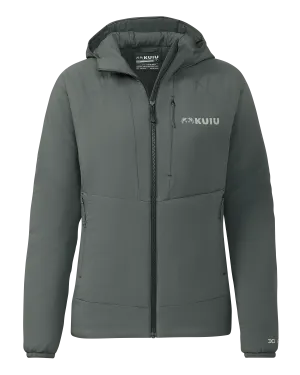 Women's Kenai Hooded Jacket | Gunmetal