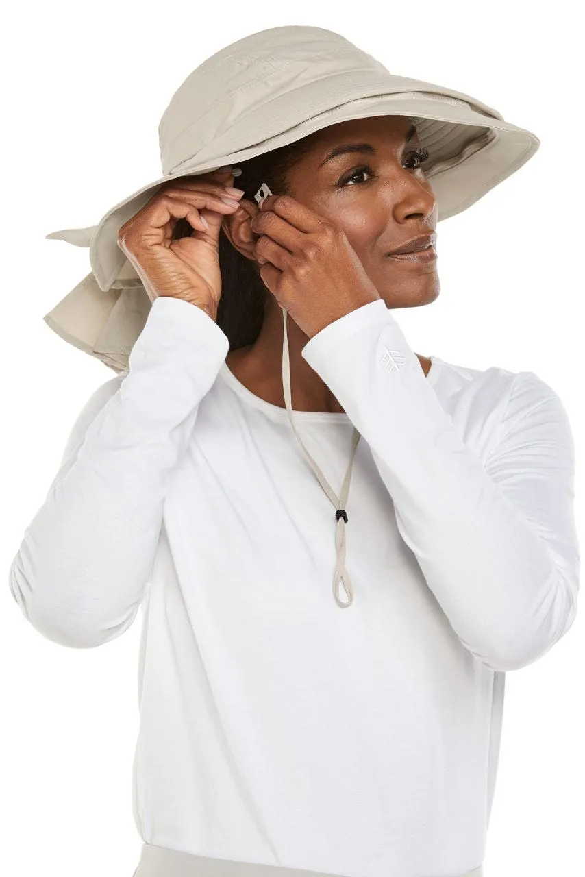 Women's Tatum Convertible Explorer Hat  |  Sand